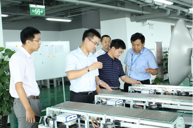 北京市科委张继红副主任一行莅临太阳GG宇达考察调研