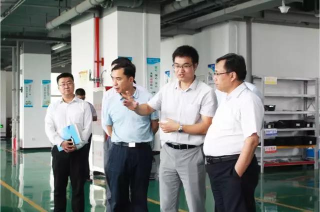 北京经济技术开发区管委会领导莅临太阳GG宇达考察指导