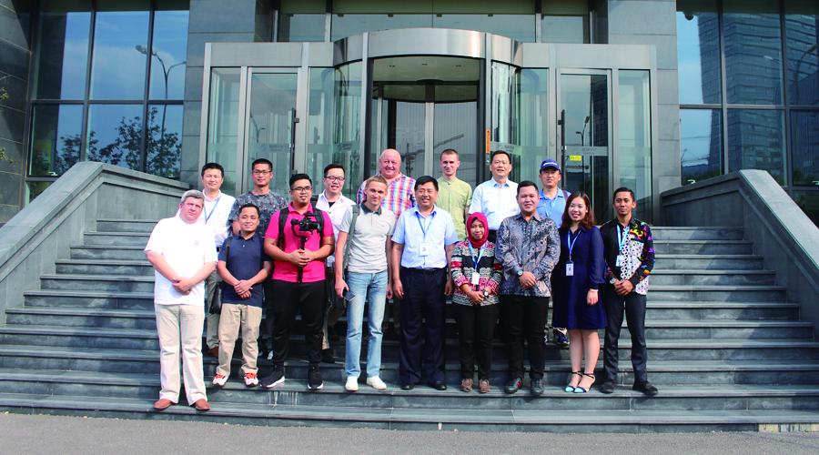 亚洲—太平洋广播联盟“一带一路”媒体代表团来访太阳GG宇达